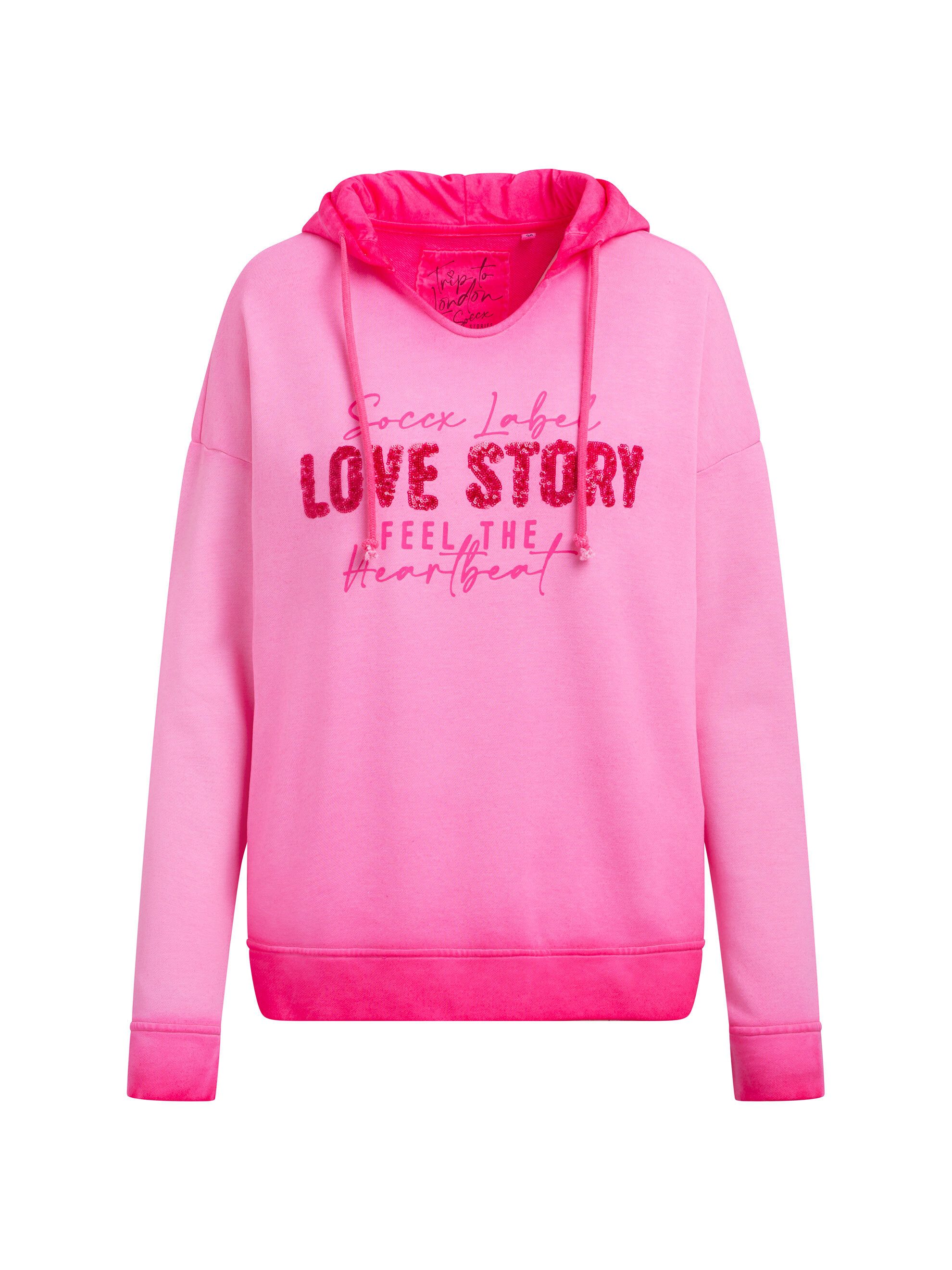 SOCCX Kapuzensweatshirt mit Pailletten – Bild 2 von 5