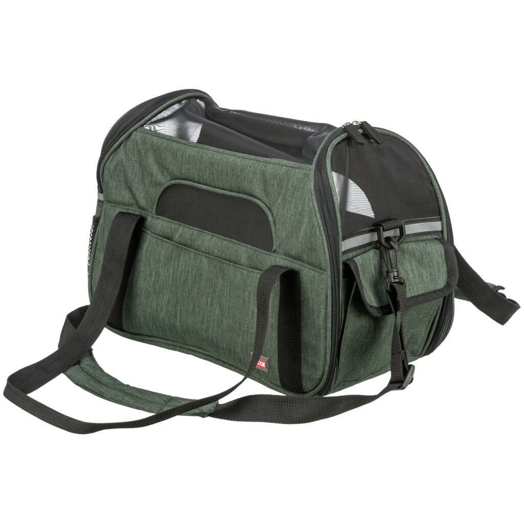 TRIXIE Tiertransporttasche Tasche Madison - olivgrün - 19 × 28 × 42 cm