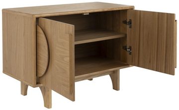 Zuiver Sideboard Sideboard GROOVE mit 2 Türen und Eichennfurnier von Zuiver