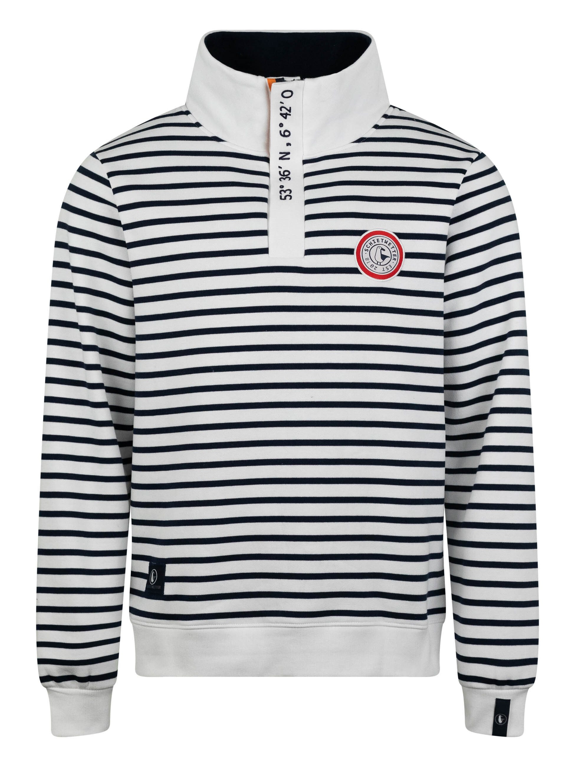 Schietwetter Rundhalspullover Herren Sweater "Schleichmichel Sören" günstig online kaufen