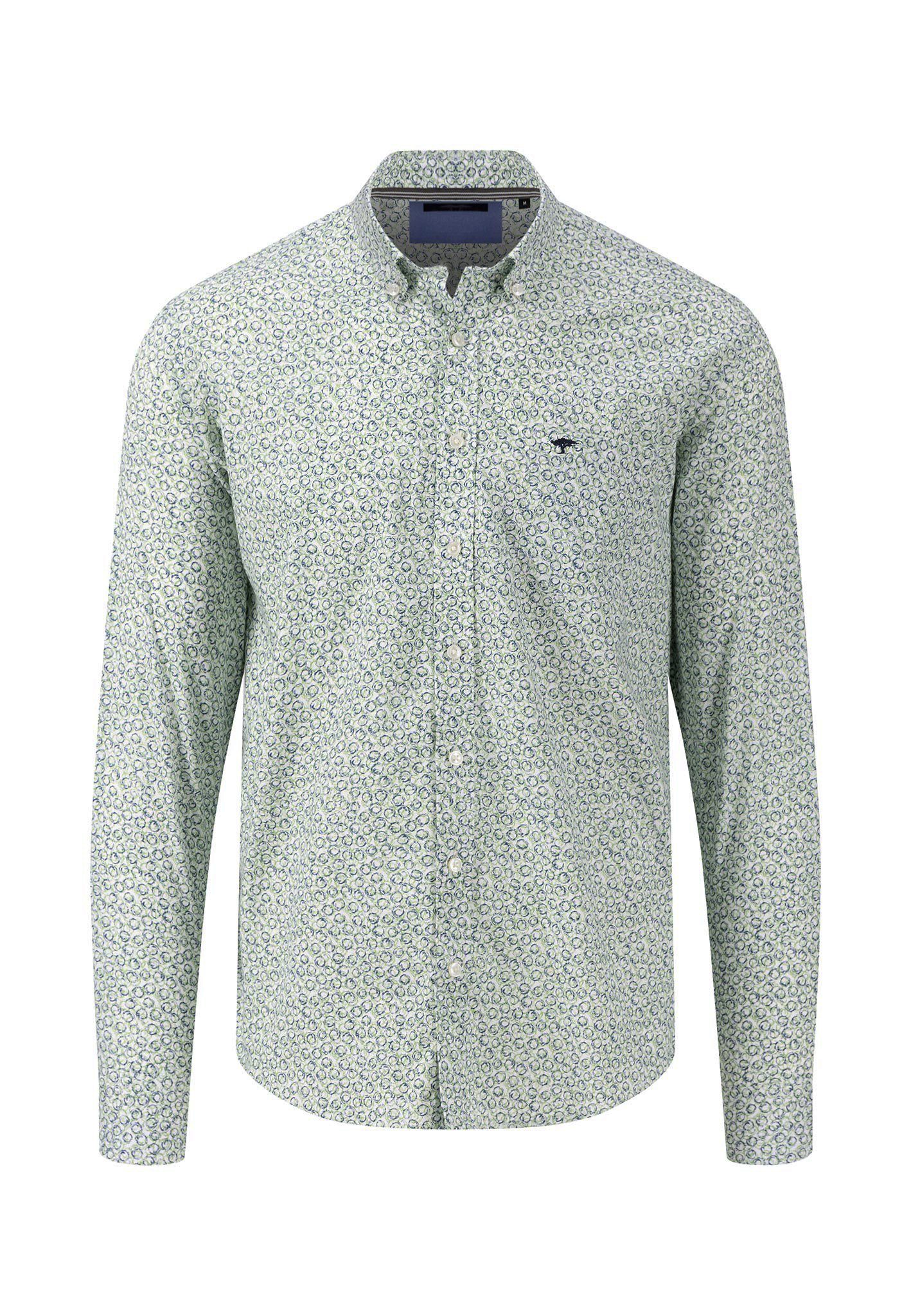 Langarmhemd Fynch-Hatton Hemd casual fit - grün XXL