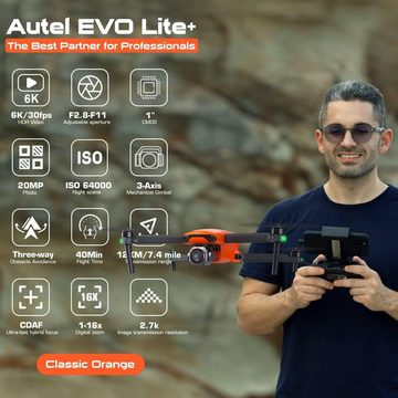 Autel EVO Lite+ Standard Package (Orange) Drohne