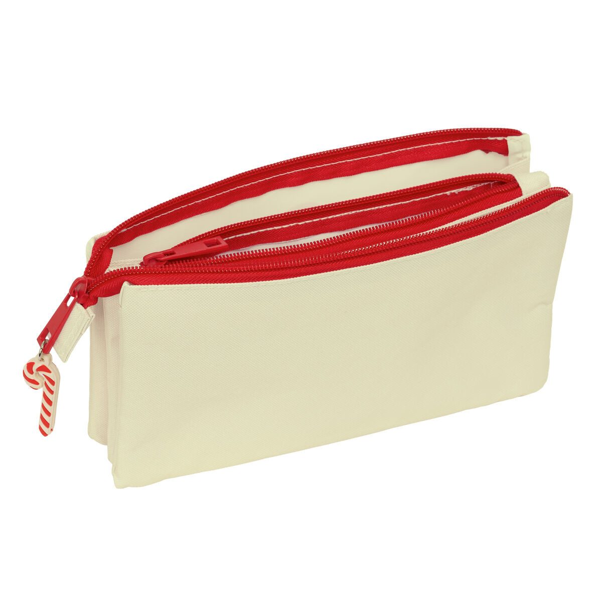 safta Federtasche Federmappe Safta Beige 22x12x3 cm stilvoll robust leicht tragbar