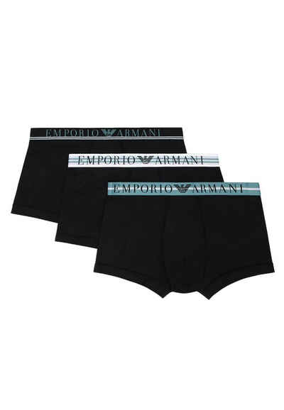 Emporio Armani Boxershorts Trunks 3 Pack Shorts Knit (3-St)