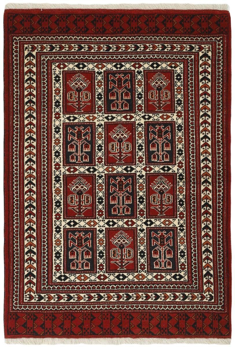 Perserteppich, Turkaman Trading, Nain Handgeknüpfter Orientteppich 85x120 rechteckig, mm / 6 Höhe: Orientteppich
