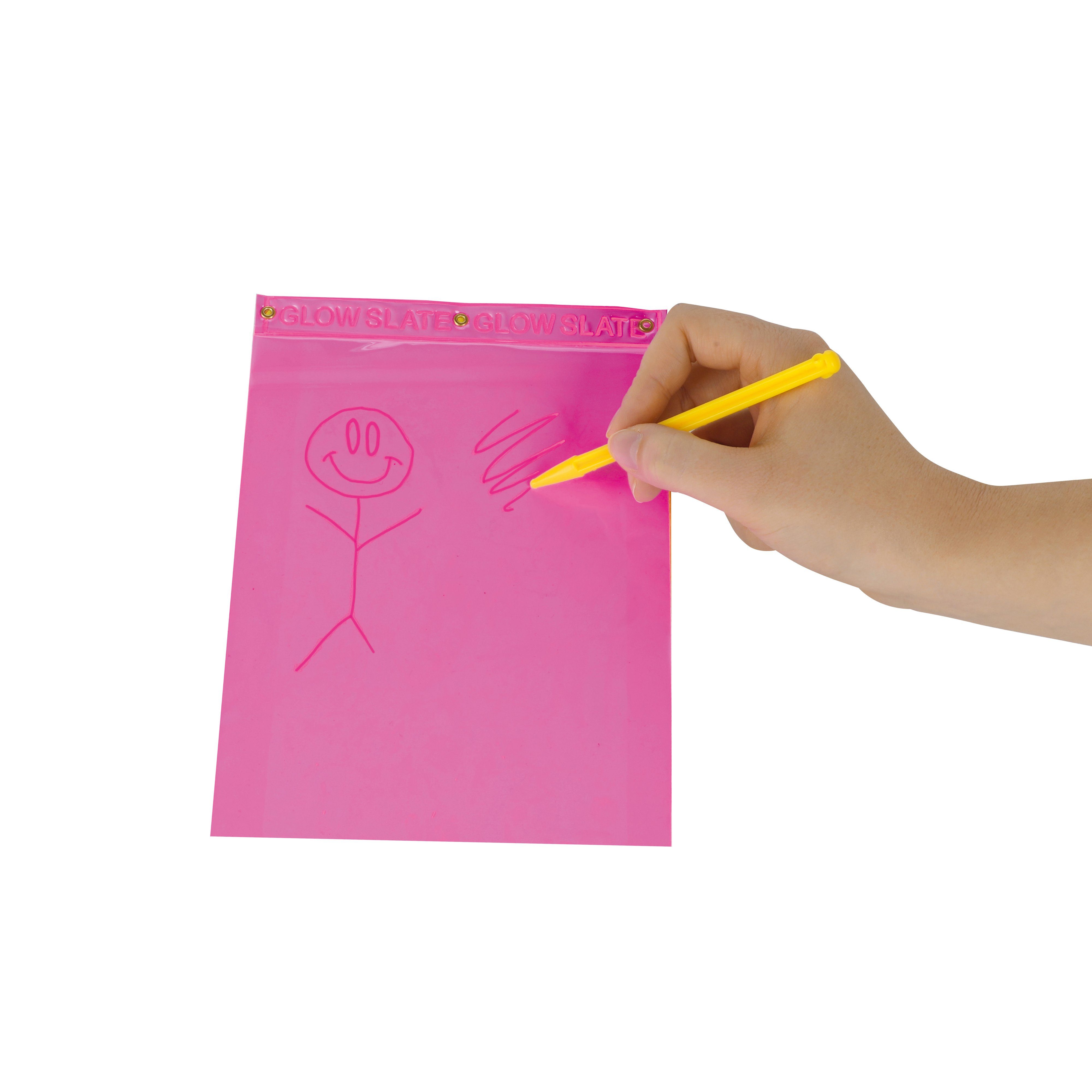 Toi-Toys Malstift Magisches Kritzel Zeichenblatt A5 - Neon