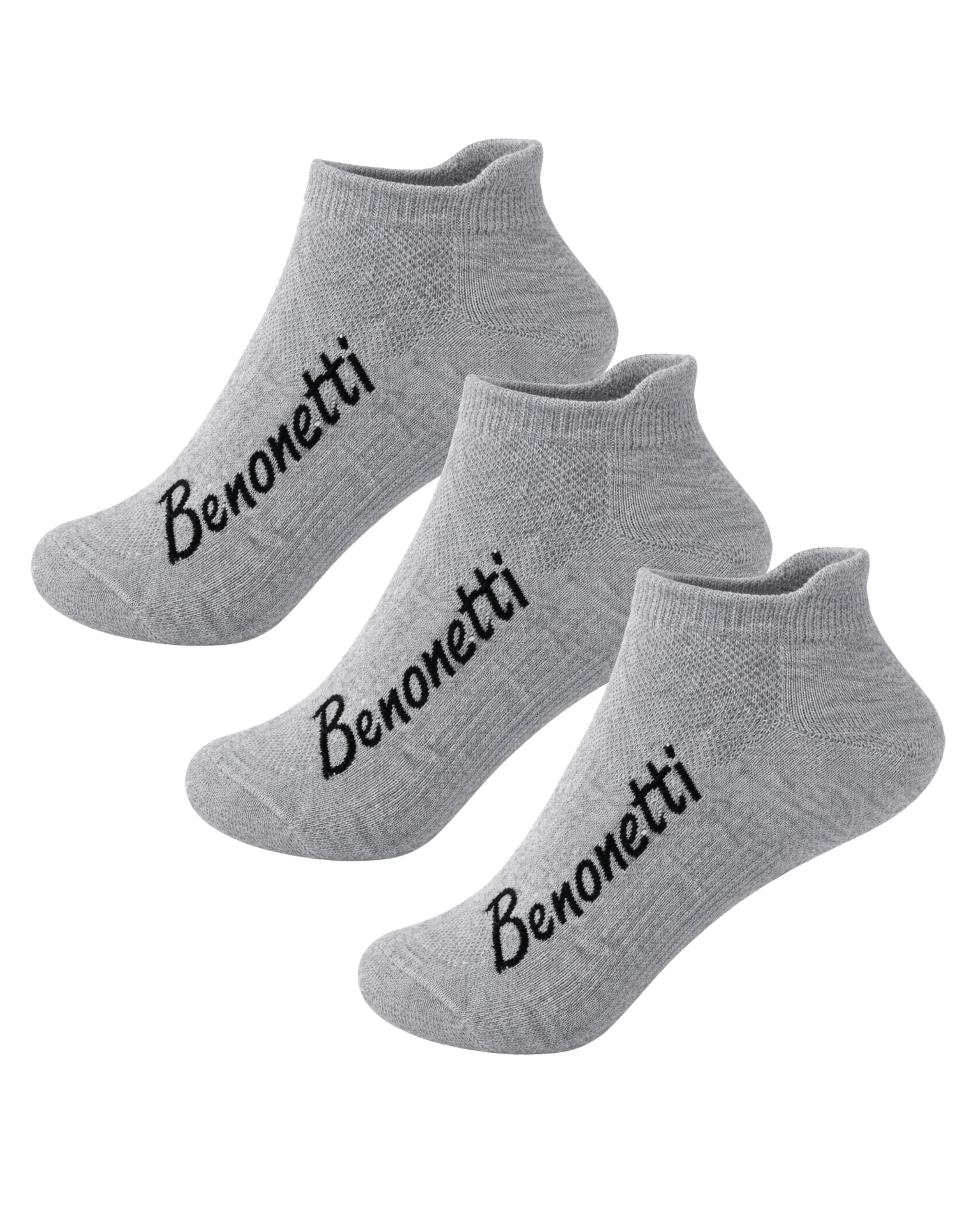 Sneakersocken Damen & Herren aus Baumwolle – kurze Socken mit Fersenschutz