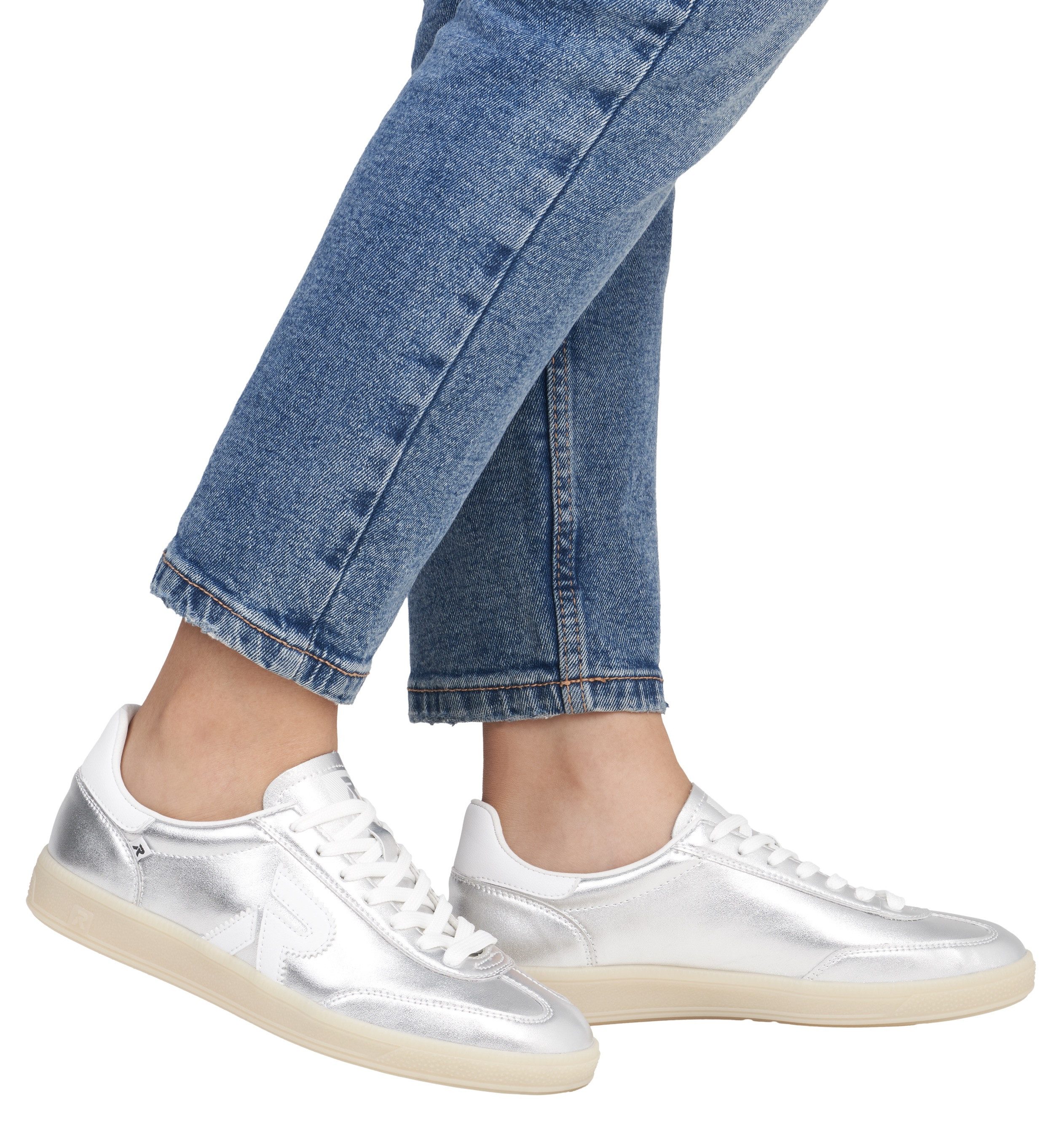 RIEKER Sport San Diego Swing2GO Sneaker Retro-Sneaker, Freizeitschuh, Halbs günstig online kaufen