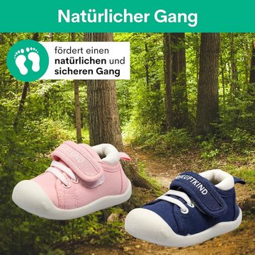 Freiluftkind Das Original – Tonto rutschfeste Kinder-Barfußschuhe Babystiefel Klettverschluss