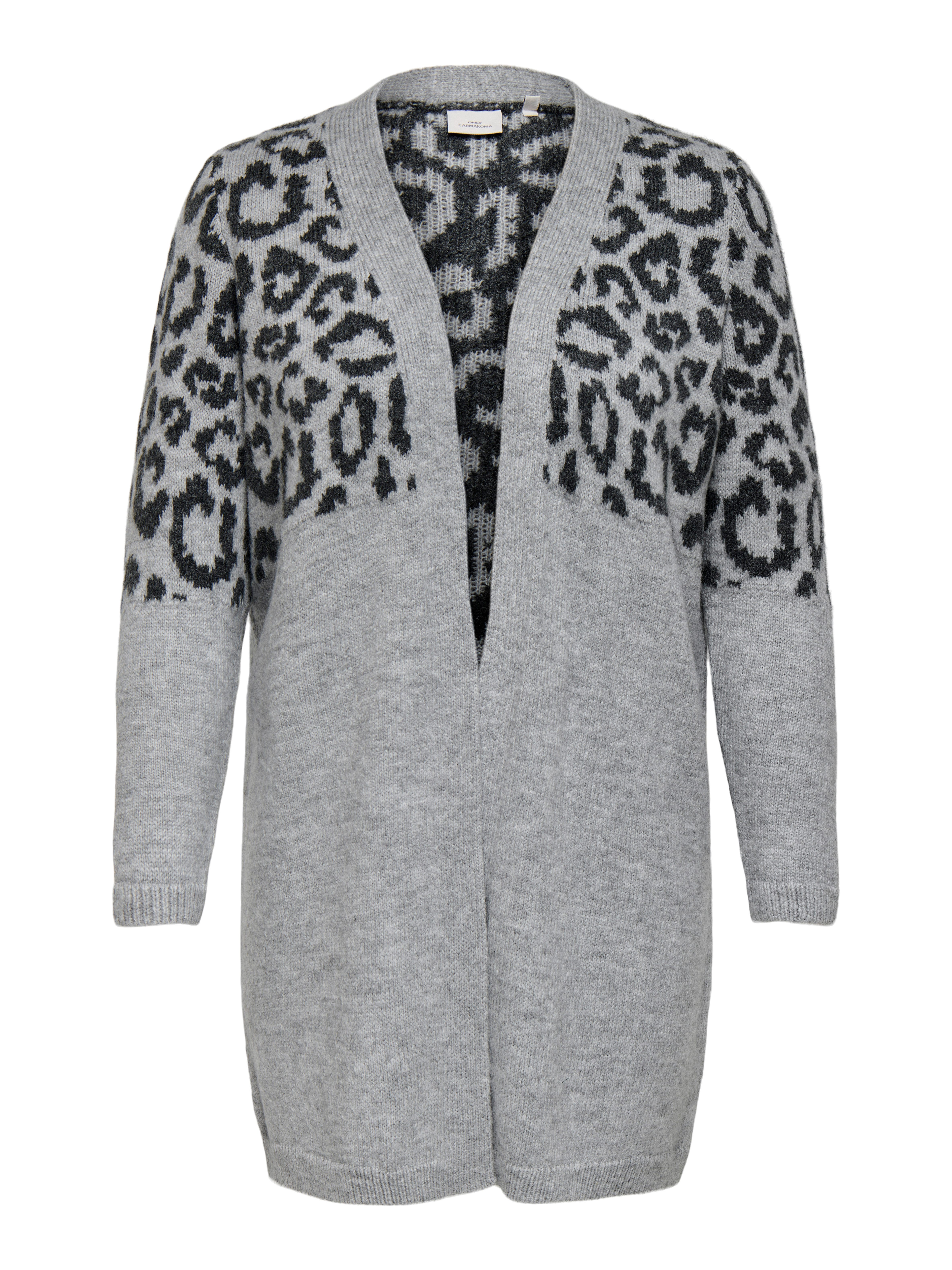 ONLY CARMAKOMA Strickjacke CARJADE ANIMAL L/S günstig online kaufen