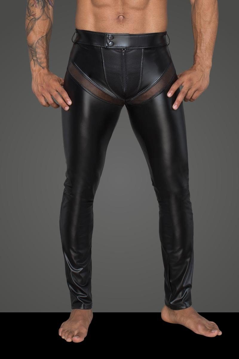 Noir Handmade Men Lederimitathose Herren-Hose in günstig online kaufen