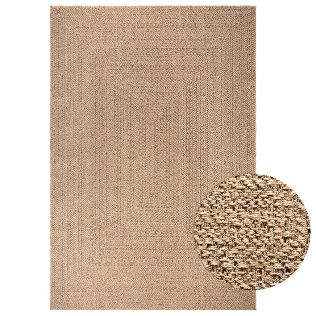 vidaXL Teppich, 200x290 cm Jute-Optik Innen günstig online kaufen