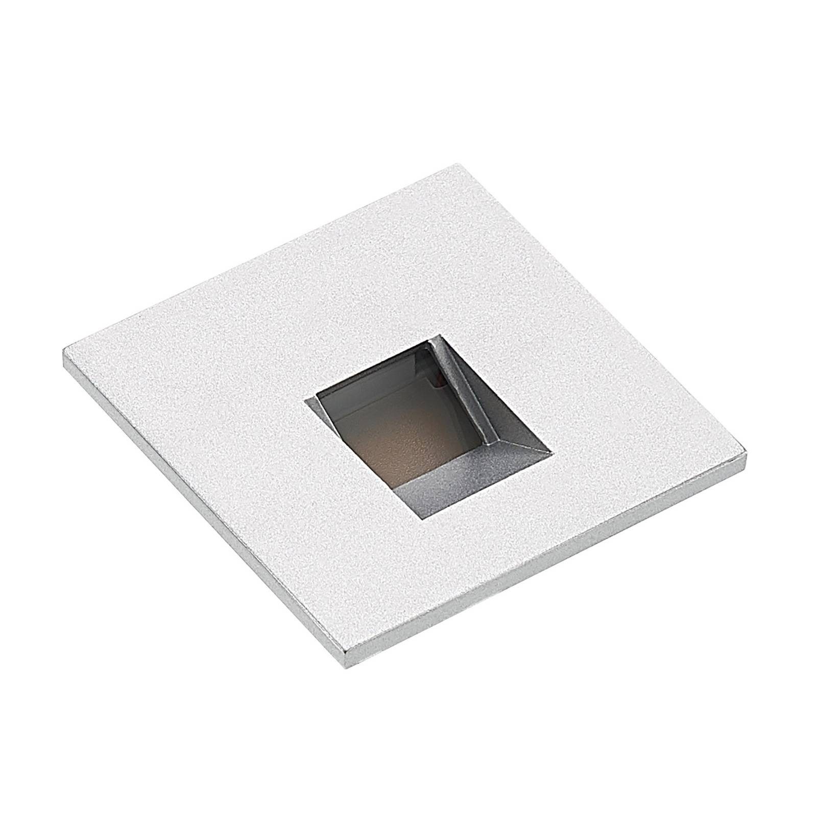 Arcchio Strahler Vexi, Modern, Aluminium, silber, 1 flammig, inkl. Leuchtmittel