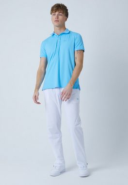 SPORTKIND Funktionsshirt Golf Polo Shirt Kurzarm Jungen & Herren hellblau