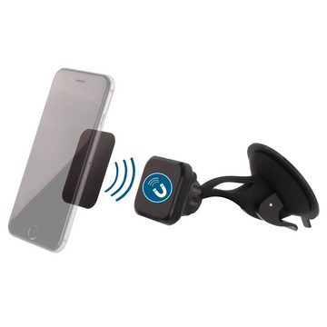 ANSMANN AG Handyhalter fürs Auto mit Magnet, Saugnapf, für Smartphone & Navi Smartphone-Halterung