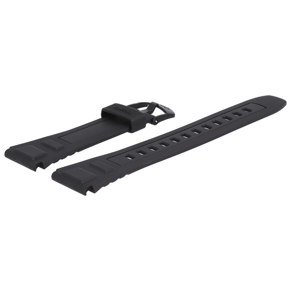 CASIO Uhrenarmband 20mm Kunststoff Schwarz WV-59 günstig online kaufen