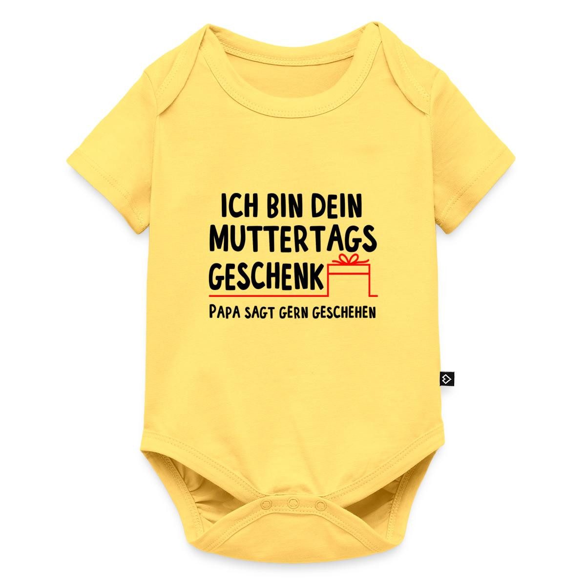 Spreadshirt Kurzarmbody Muttertag, Ich bin dein Muttertagsgeschenk Kurzarm Tages Baby Body (1-tlg)
