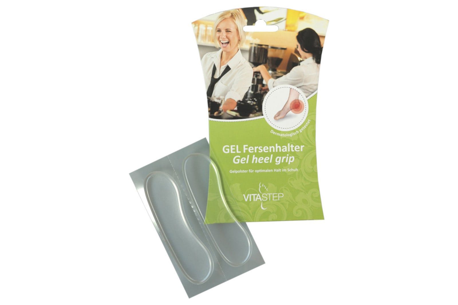 Ringelspitz Fersenpolster Vitastep Gel Fersenhalter