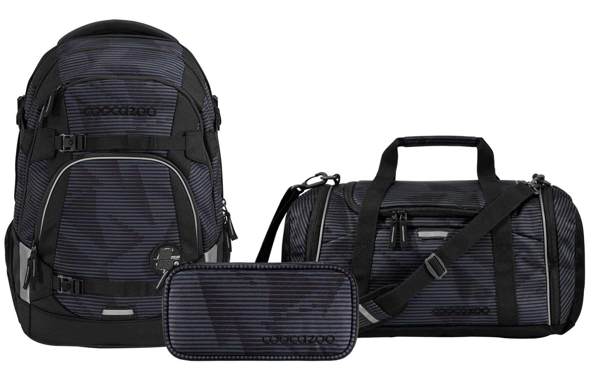 Schulranzen Schulrucksack-Set MATE Dark Mission 3-teilig