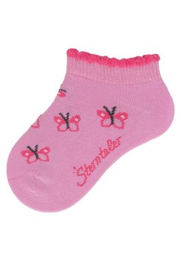 Sterntaler® Sneakersocken Sneaker-Socken 3er Blumen (3-Paar)