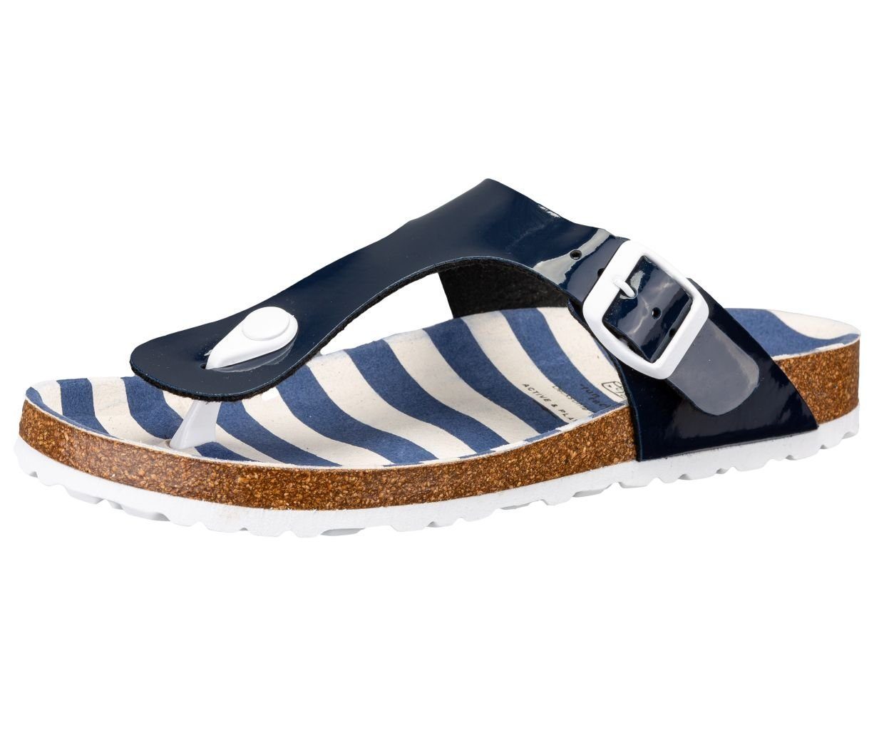 Lico Pantolette Bioline Trend Zehentrenner