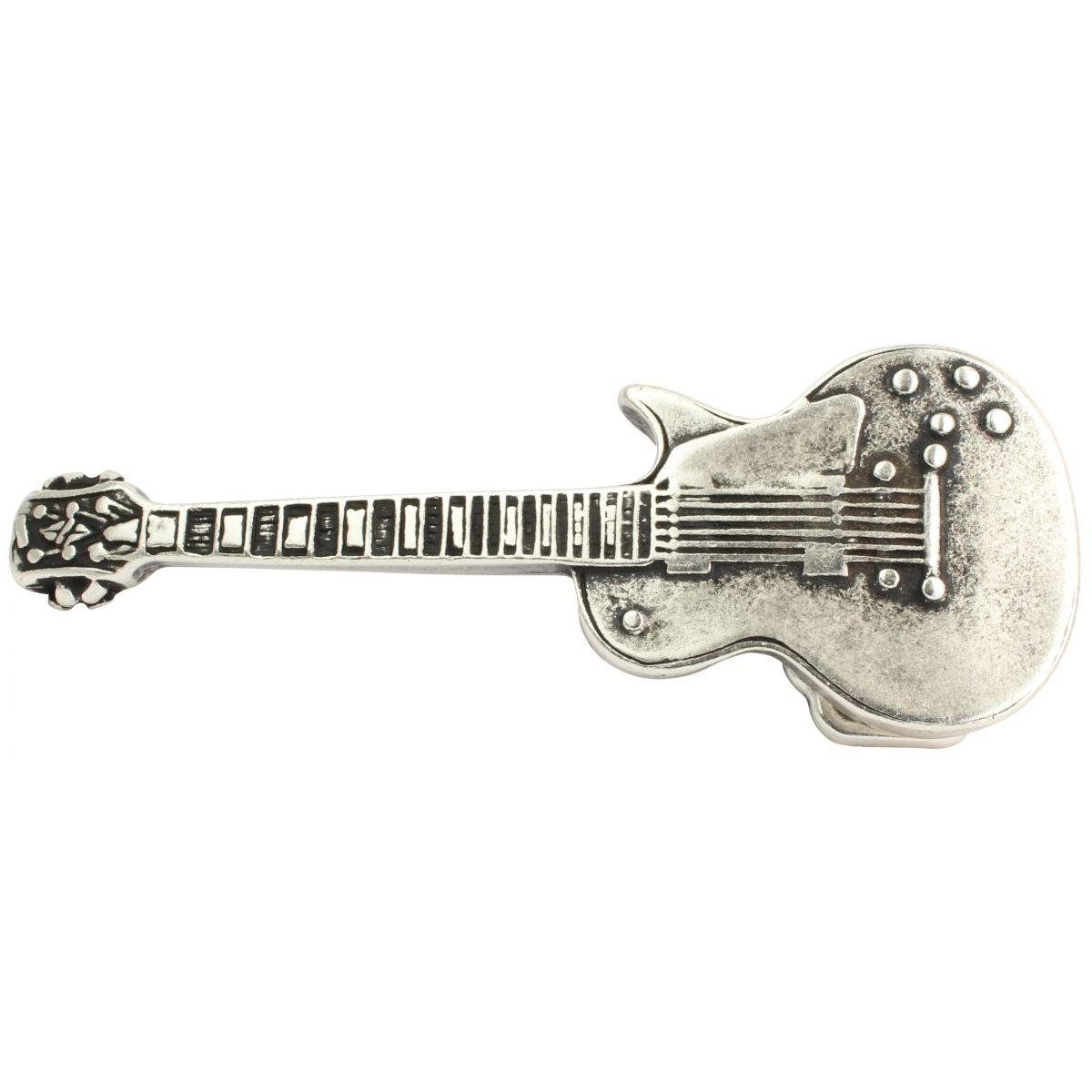 BELTINGER Gürtelschnalle Guitar 4,0 cm - Buckle Wechselschließe Gürtelschließe 40mm - Gürtel bi | Gürtelschnallen