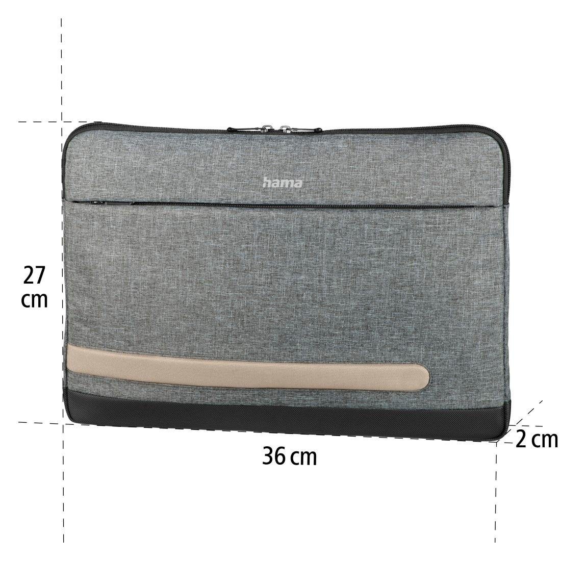 Sleeve, Laptoptasche (13,3) cm Notebook Sleeve Laptop Schutzhülle Hama bis 34