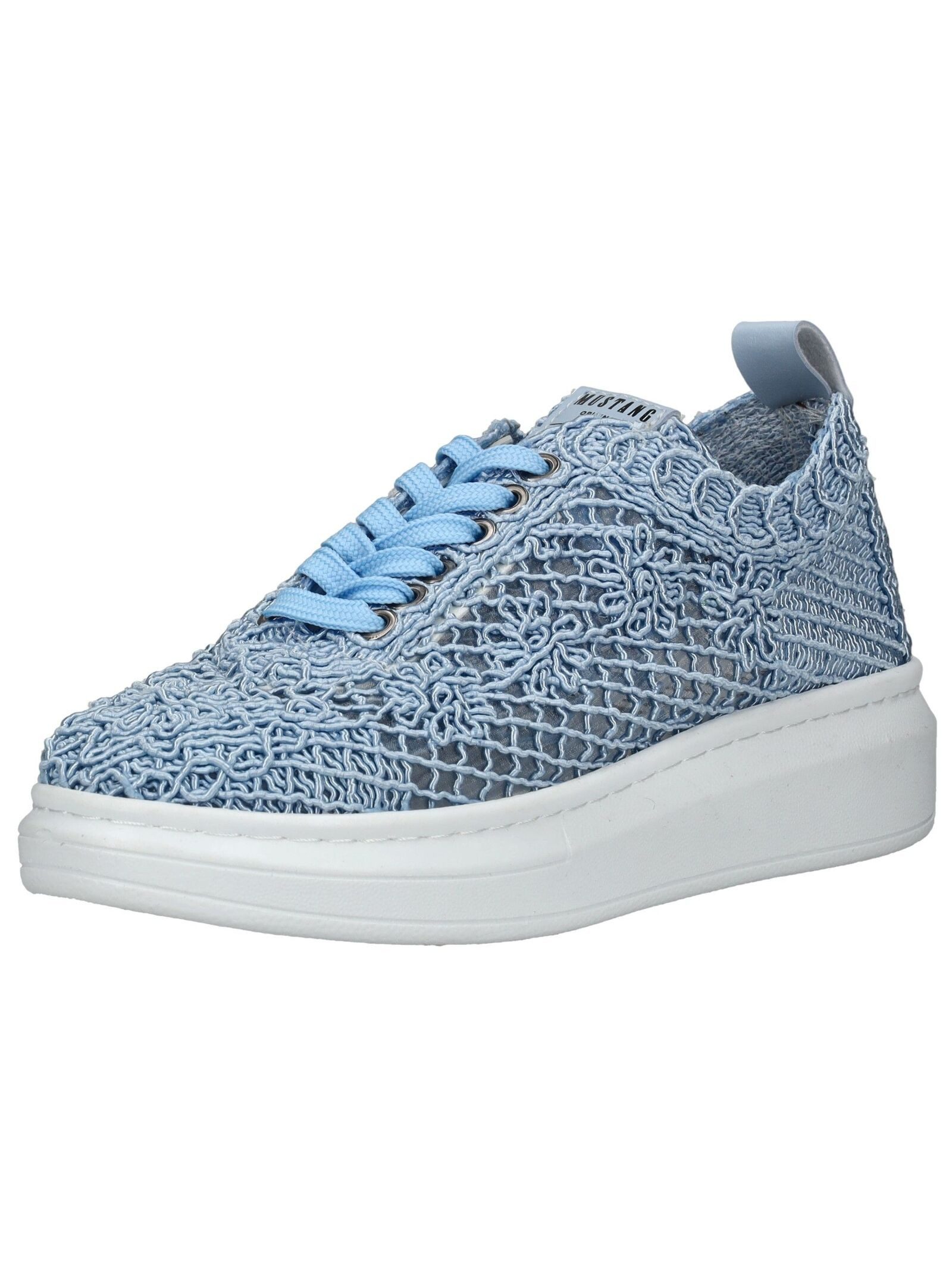 Mustang Shoes Mustang Shoes Sneaker Baumwolle Schnürschuh