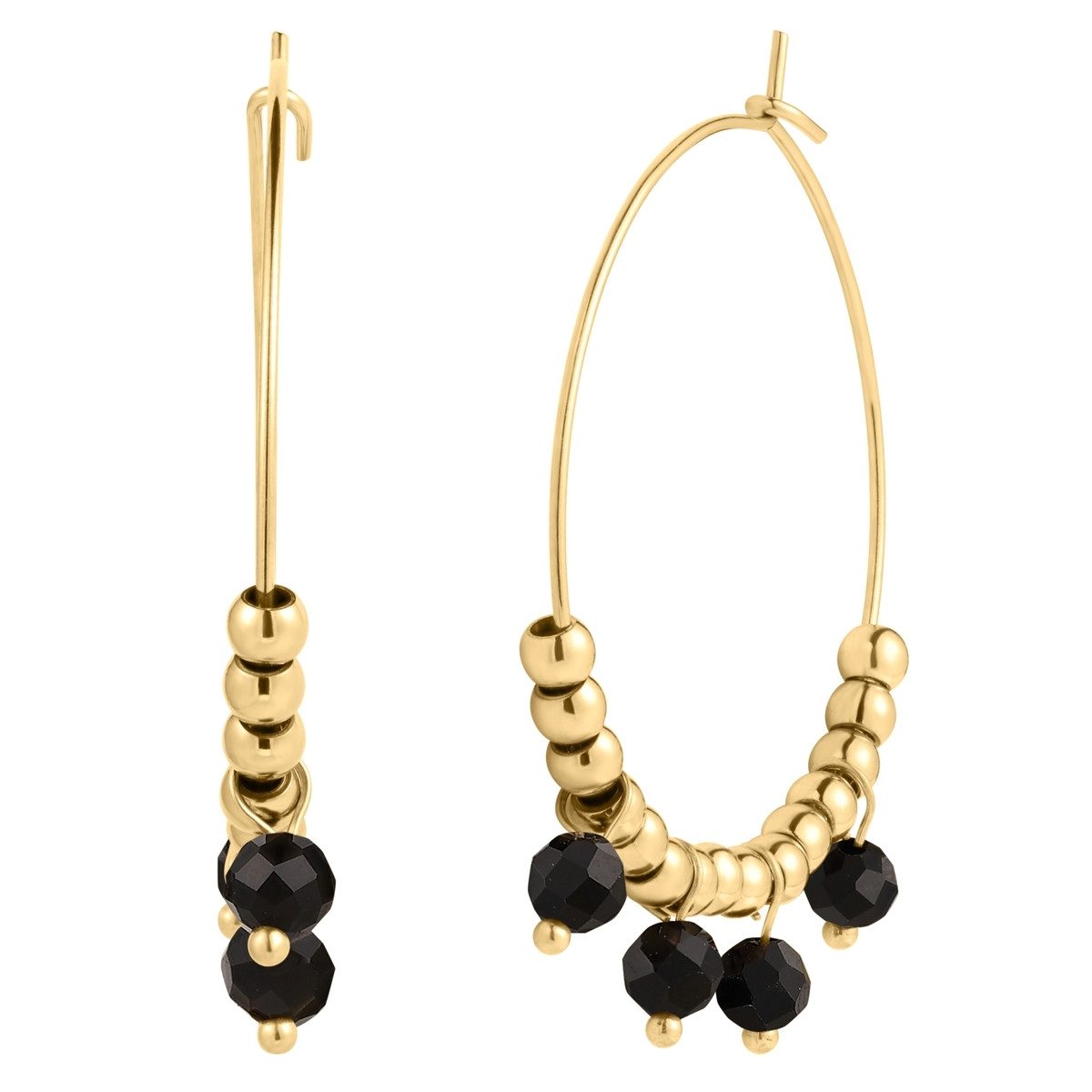 Eastside Paar Creolen gelbgold, Achat günstig online kaufen