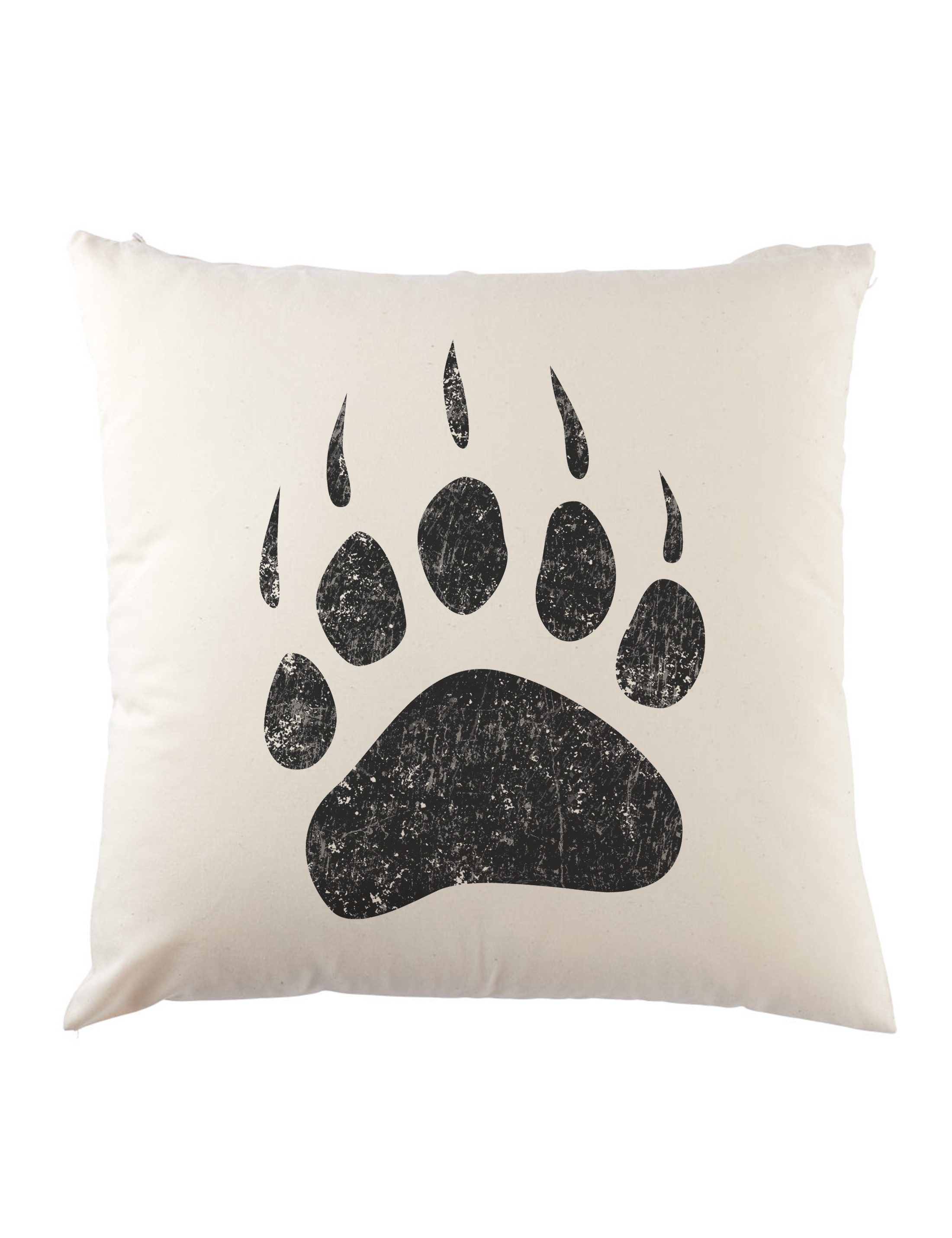 Urban Backwoods Dekokissen Bear Paw Dekokissen Bär Kralle Tatze Pfote Jäger Jagd Hunter Hunt, Hunting Hillbilly Redneck Rednecks