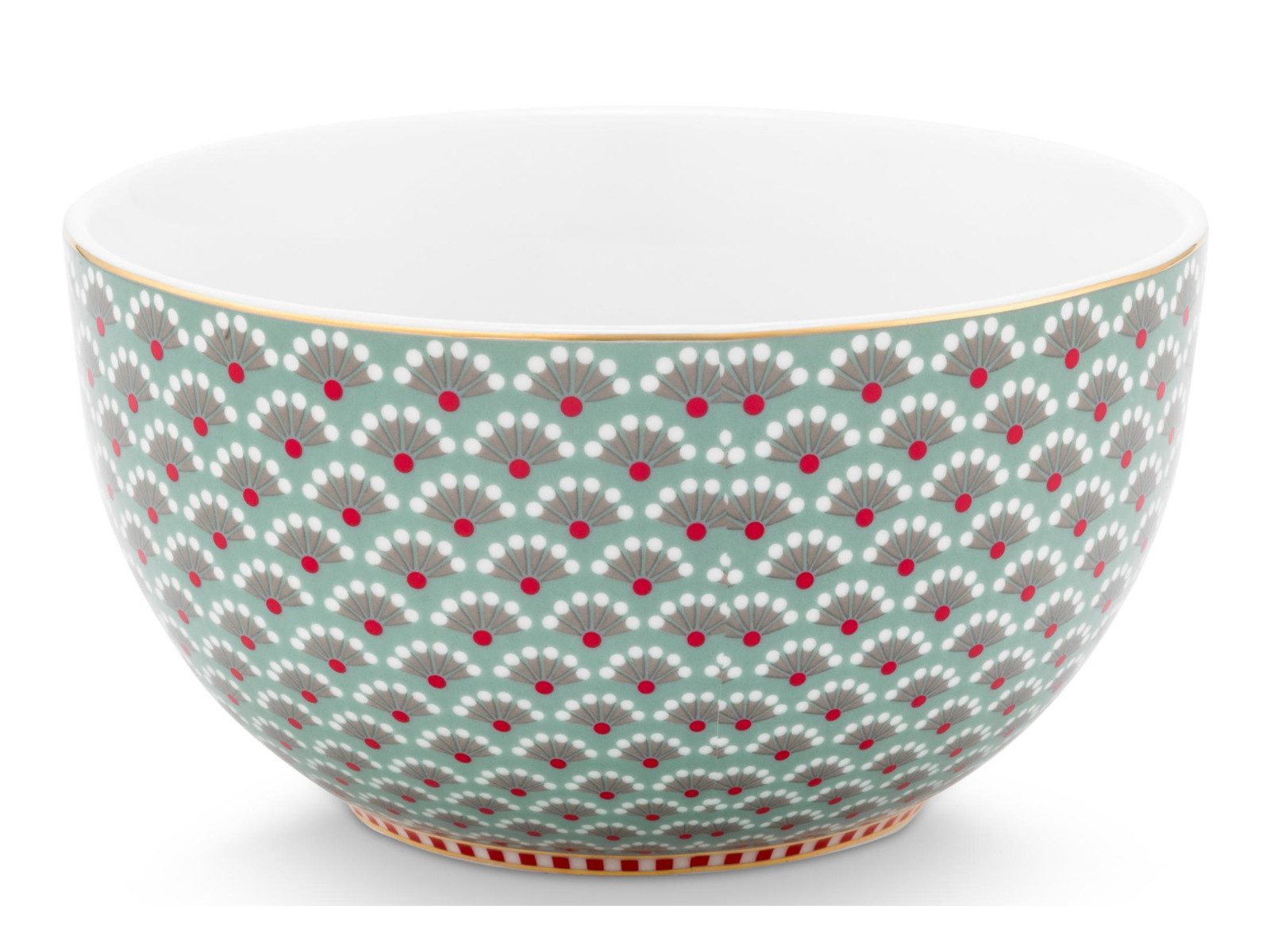 PiP Studio Müslischale Blooming Tales Blue Bowl 12cm, Porzellan, (Bowls)