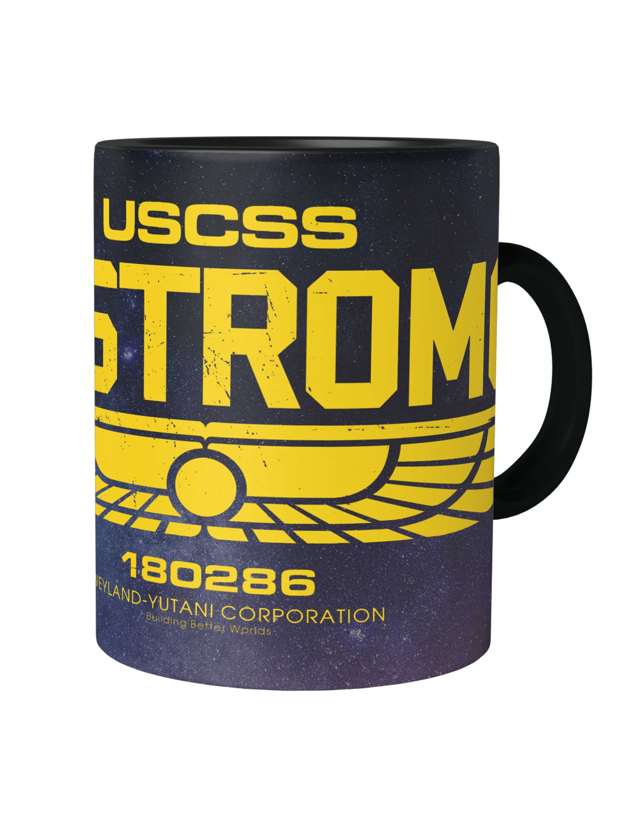 Urban Backwoods Tasse USCSS Nostromo 4 Kaffeetasse Alien Prometheus Nostromo Weyland, 1-tlg., Keramik, Corporation Weyland Aliens Yutani