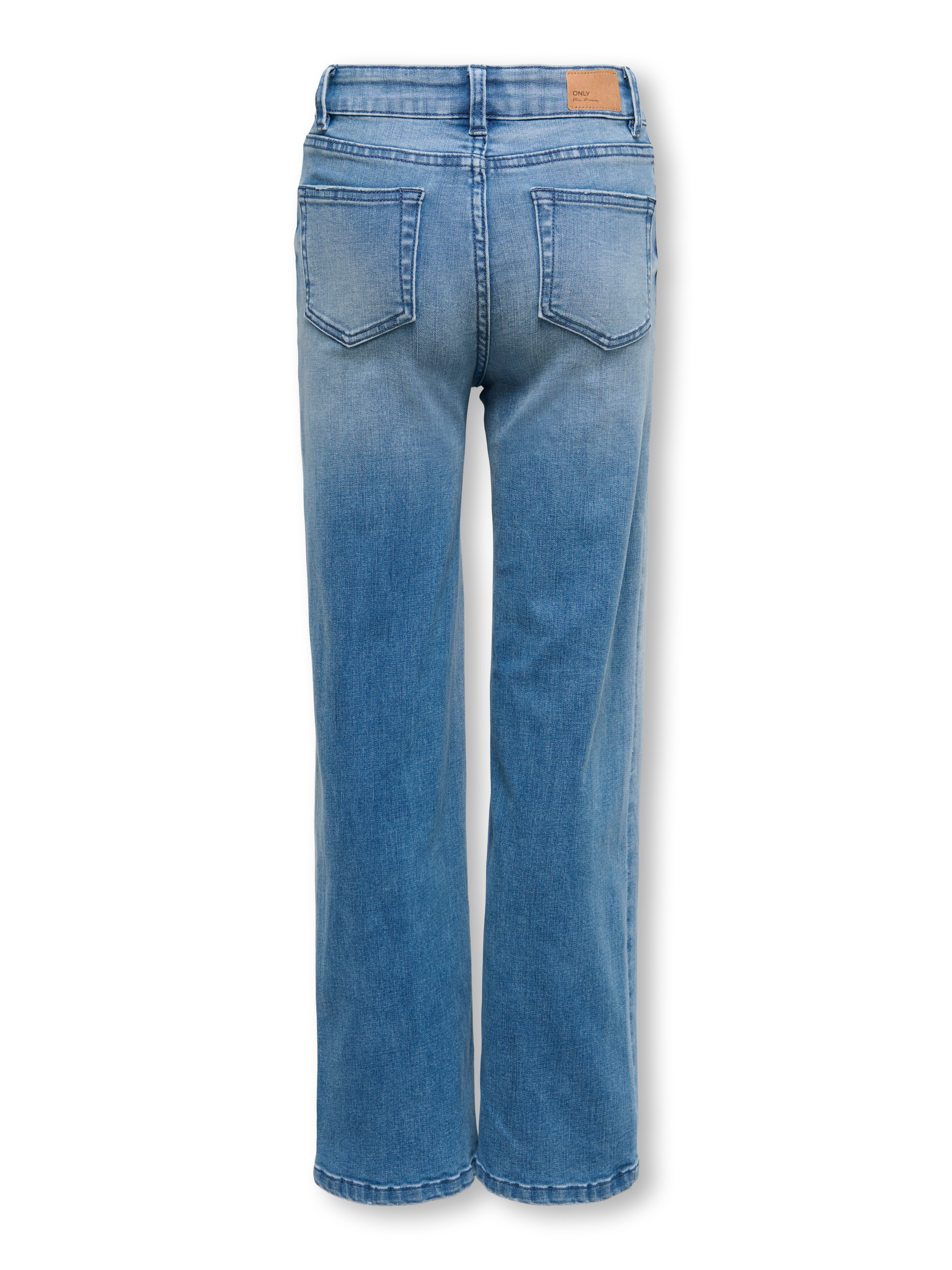 KIDS ONLY High-waist-Jeans KOGJUICY-WAUW HW WIDE DNM GUA113 NOOS Materialmix, high waist, wide fit