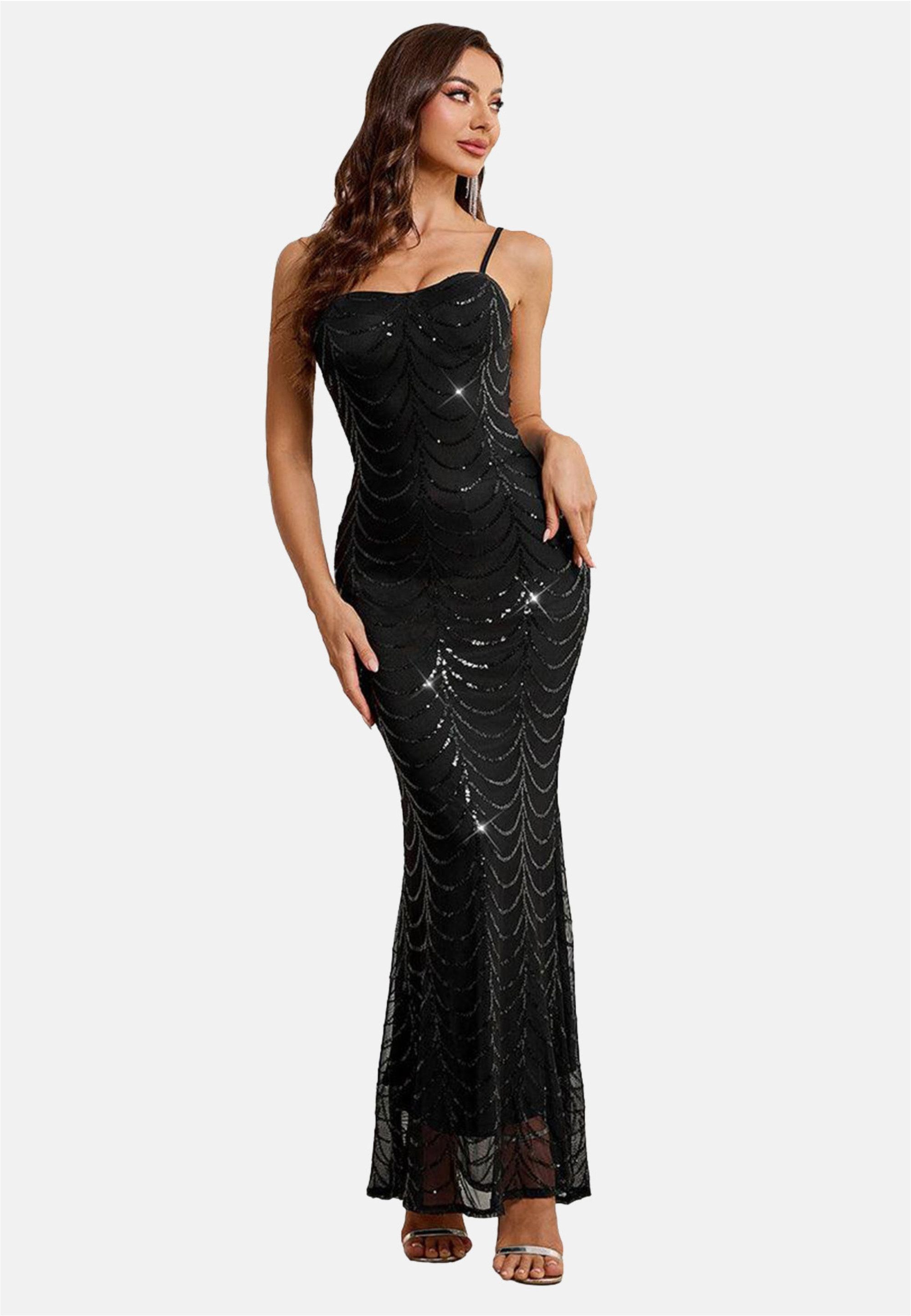 Moda Minx Jerseykleid Kaz Long Dress günstig online kaufen
