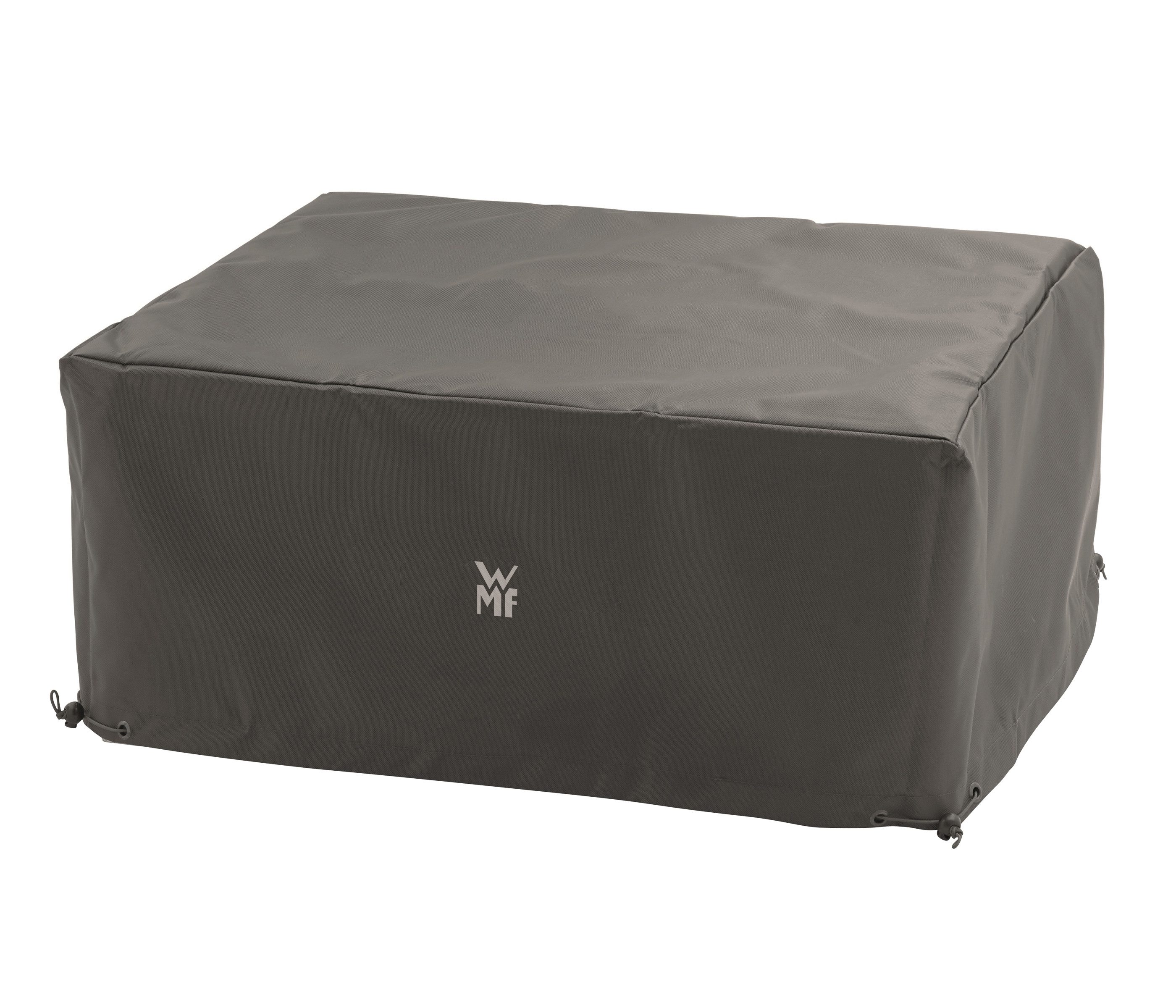 WMF Grillbesteck-Set Abdeckhaube für Plancha Edition One 60E und 60G, 68 x 26 x 56 cm, wasserabweisende und UV-beständige Schutzhülle, mit Kordelzug