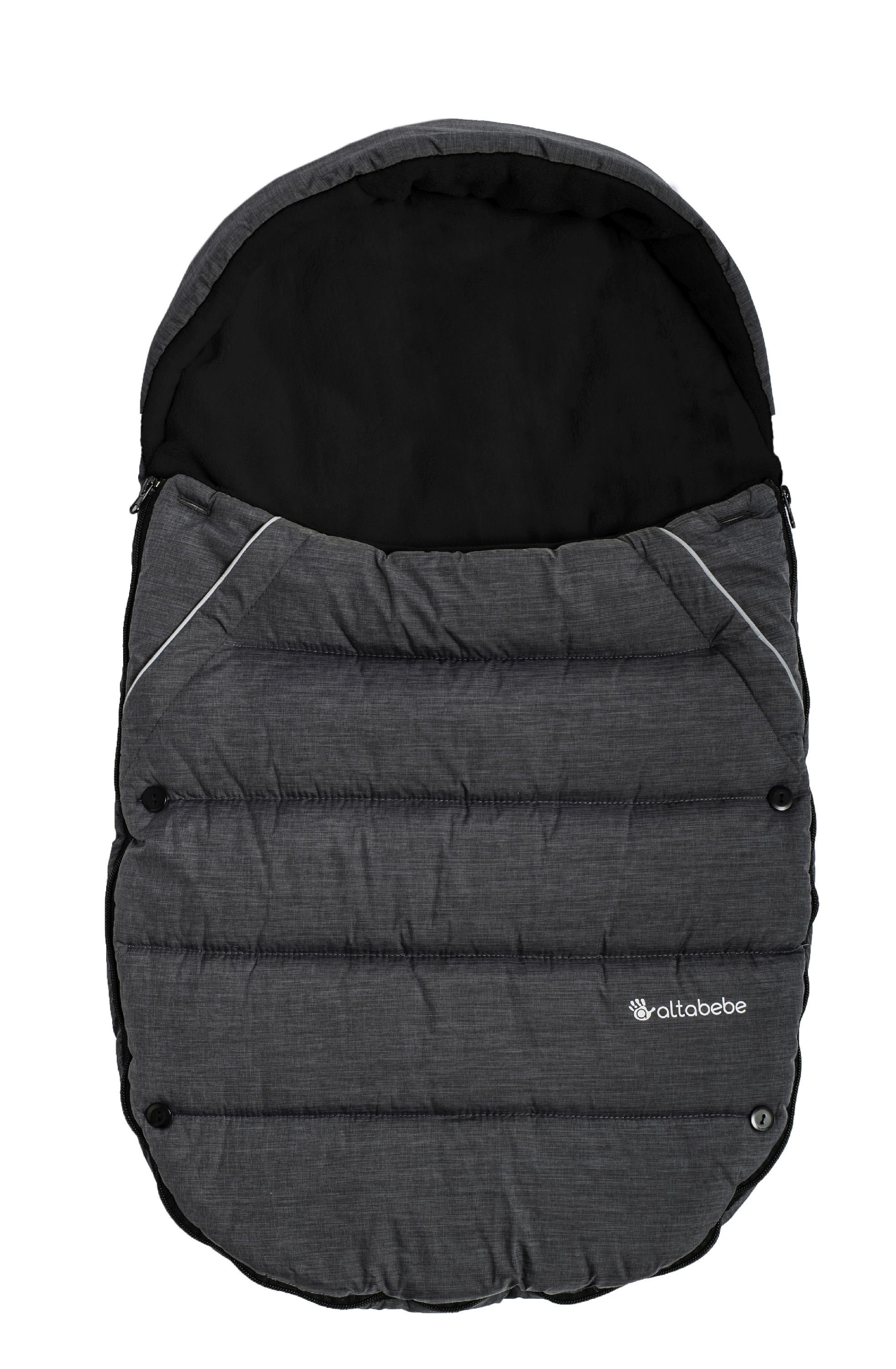 Fußsack Altabebe Winterfußsack ALPIN LBH 75x43x5 cm bunt