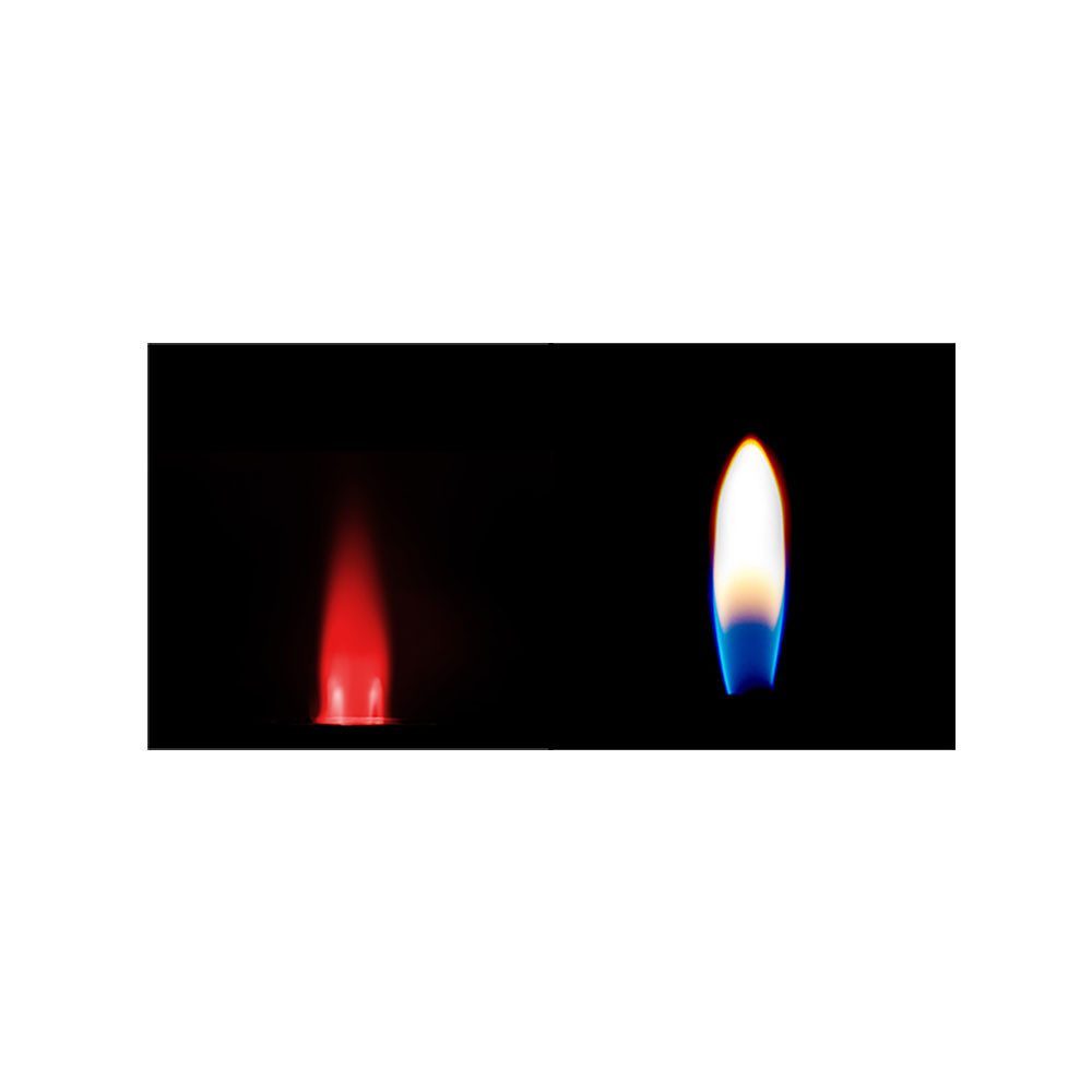Coumo Feuerzeug Duo Flame Sturmfeuerzeug, Silber, Jet Feuerzeug, Justier Werkzeug, Doppel-Flamme (Umschaltbar: rote Jet- oder Softflamme)