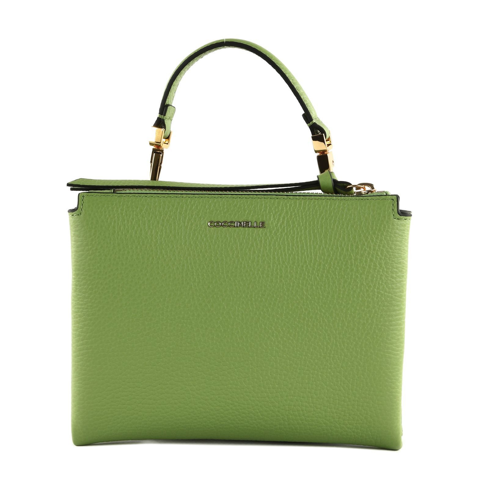 COCCINELLE Umhängetasche Handbag Grained Leather, aus echtem Rindsleder