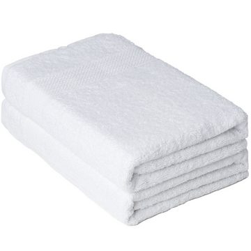 Brielle Duschtücher Handtuch-Set aus 100% Baumwolle - 2 Duschtücher 70x140 cm, (Packung mit 2 Duschtüchern, 2-St), 100% Baumwolle