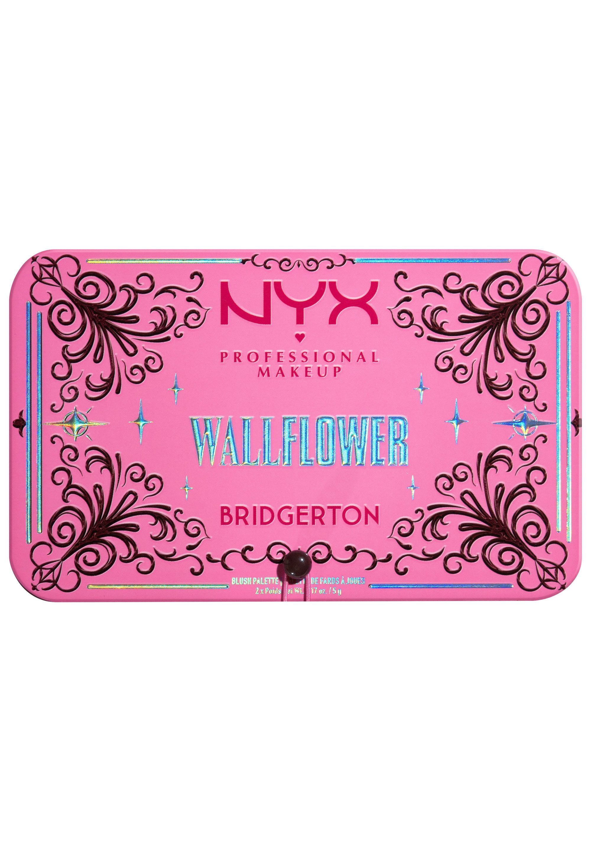 NYX PROFESSIONAL MAKEUP Rouge Bridgerton Royal Flush Blush Palette 01, mit Sheabutter, Mangobutter und Mandelbutter