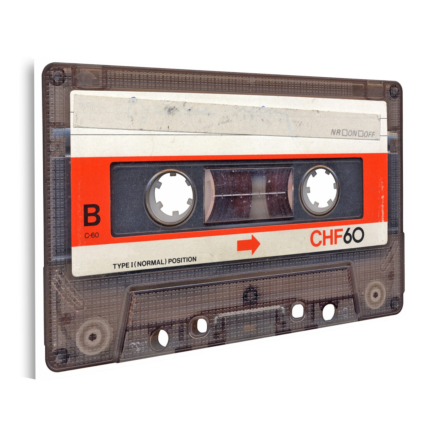 islandburner Leinwandbild Retro Kassette Tape Walkman 80er Jahre Bilder