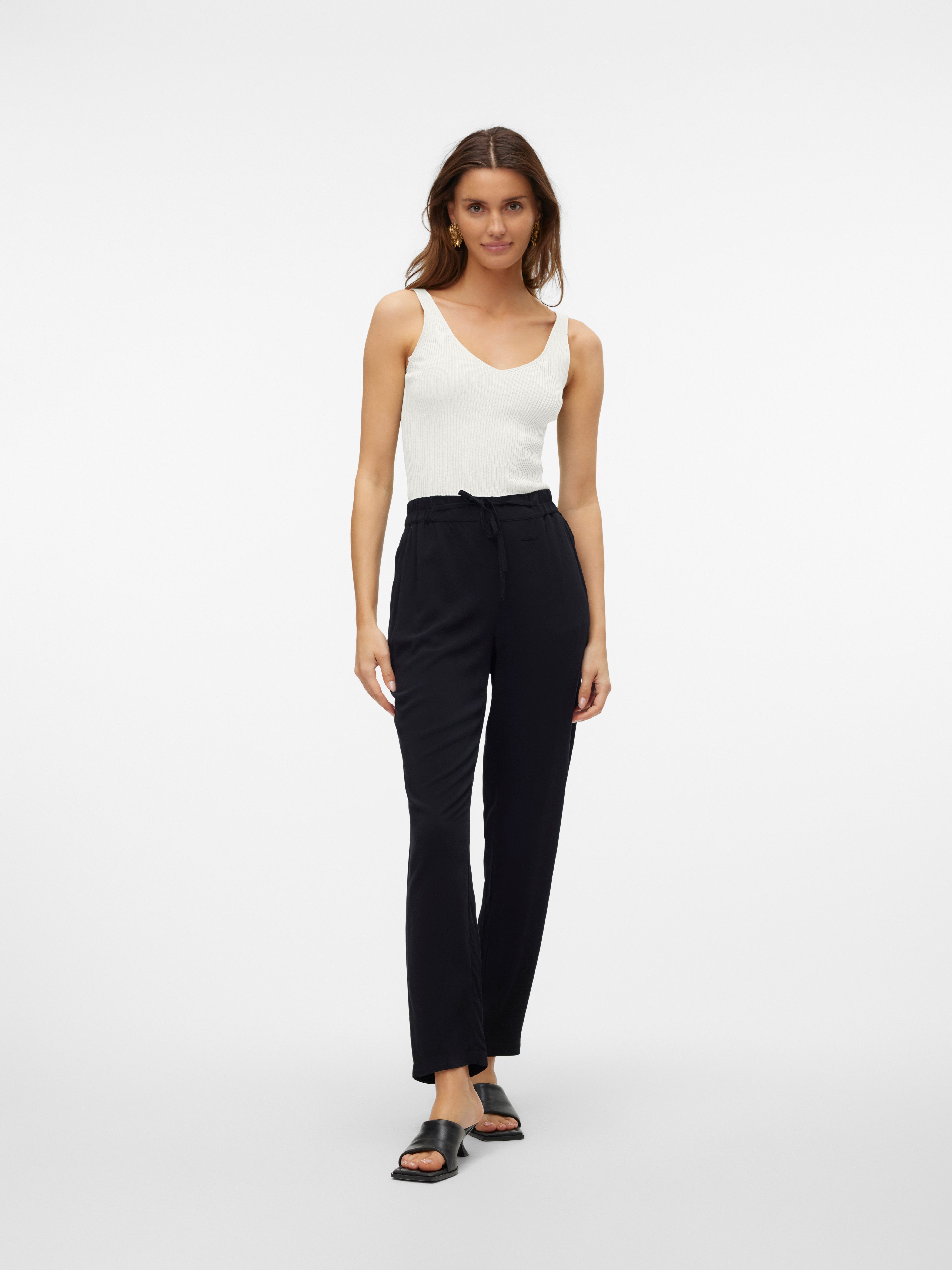 Vero Moda Stricktop VMGLORY SL RIB TOP Viskosemischung