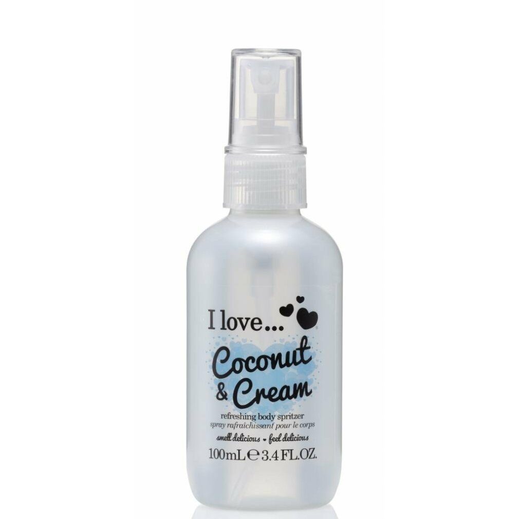I Love... Körperpflegemittel (Coconut & Cream Refreshing Body Spritzer) 100ml
