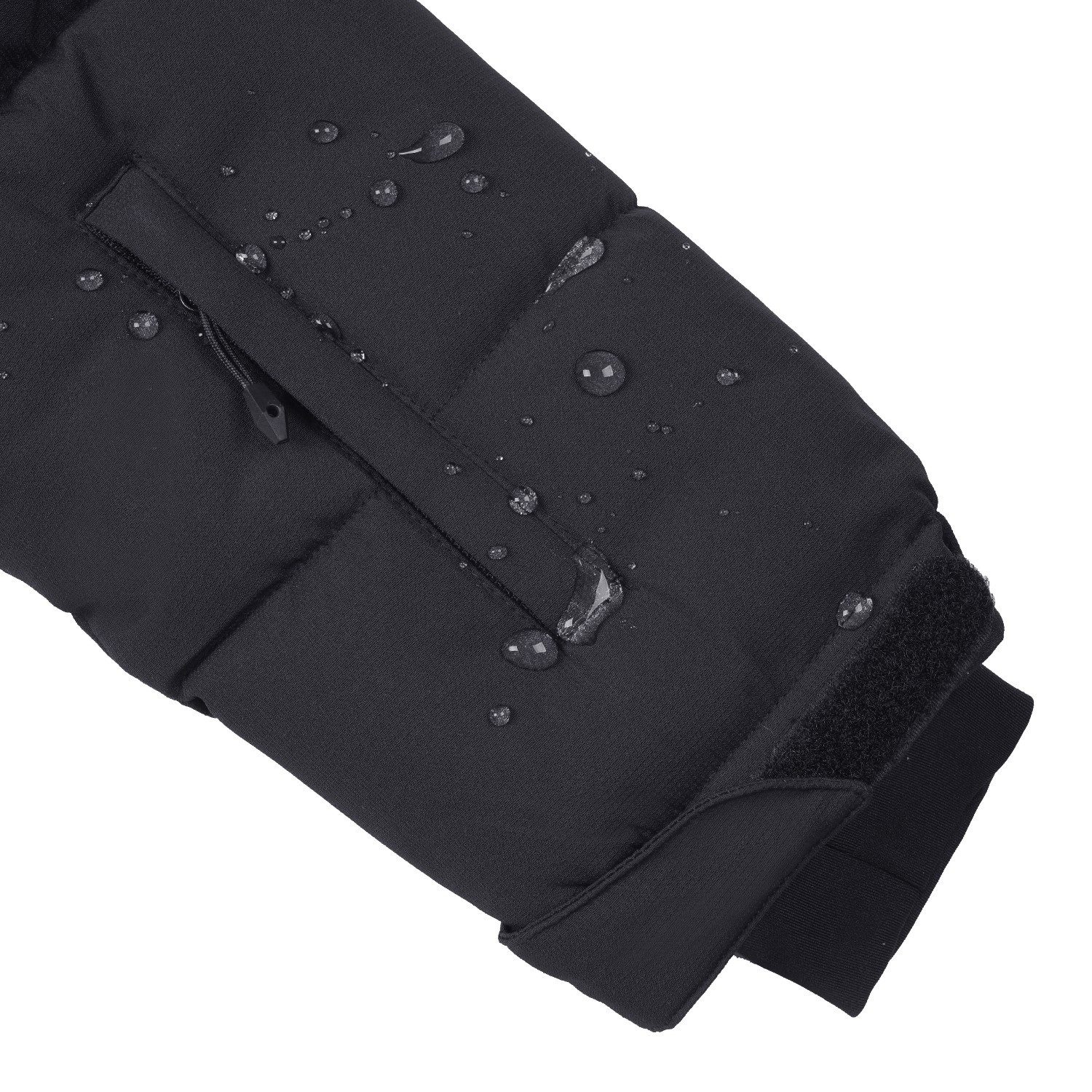 Icepeak Funktionsjacke Louin Winterjacke mit Kapuze und Schneefang – Bild 4 von 5