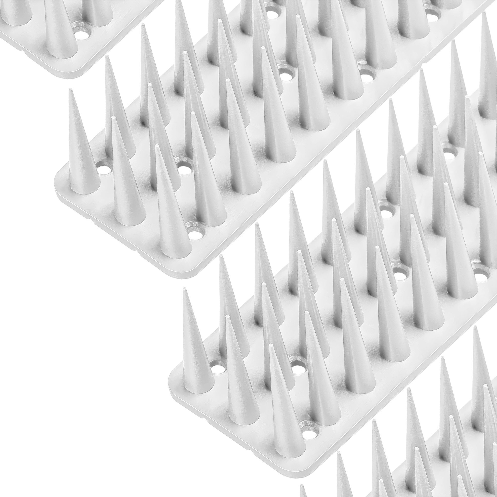 Taubenspikes Taubenabwehr Spikes Vogel, Katzen - für Balkon, Zaun - aus Kunststoff