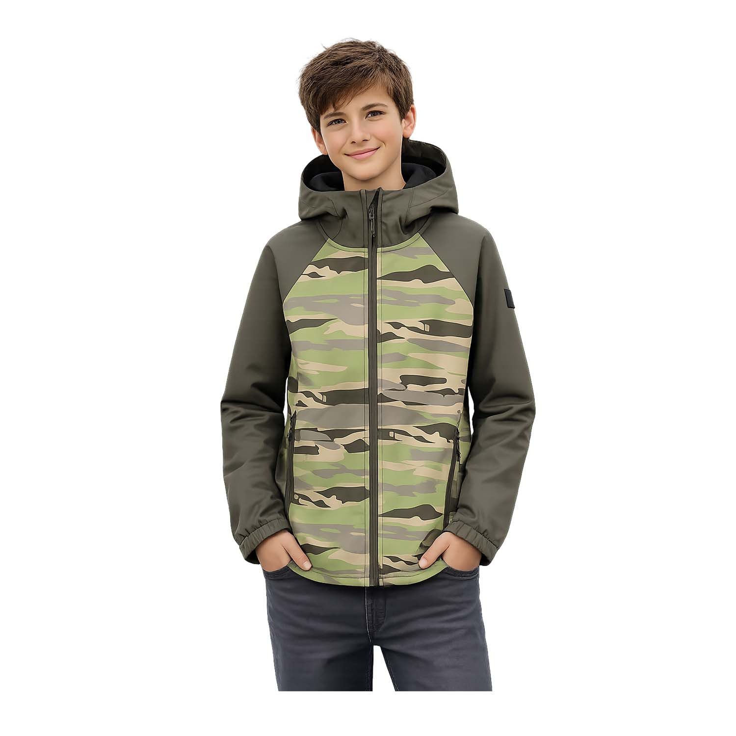 Icepeak Softshelljacke Kingsville mit Kapuze