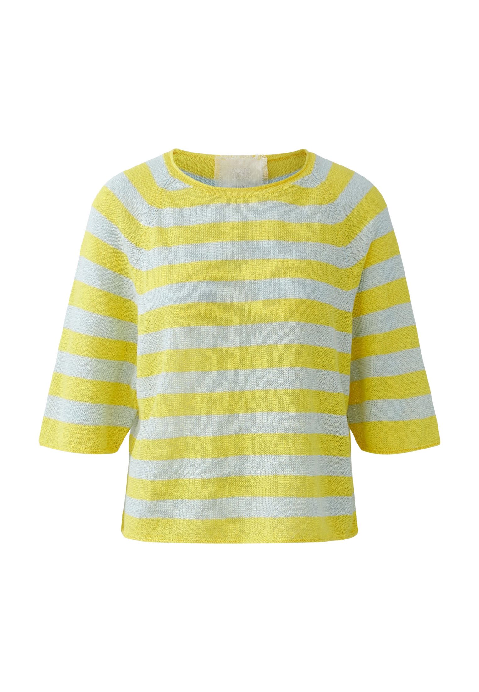 Oui Rundhalspullover