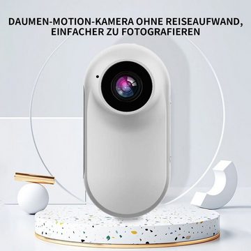yozhiqu Daumen Mini Action Kamera Outdoor Radfahren Berg Recorder Kamera Action Cam (HD 1080p mit Bildschirm und langer Akkulaufzeit)