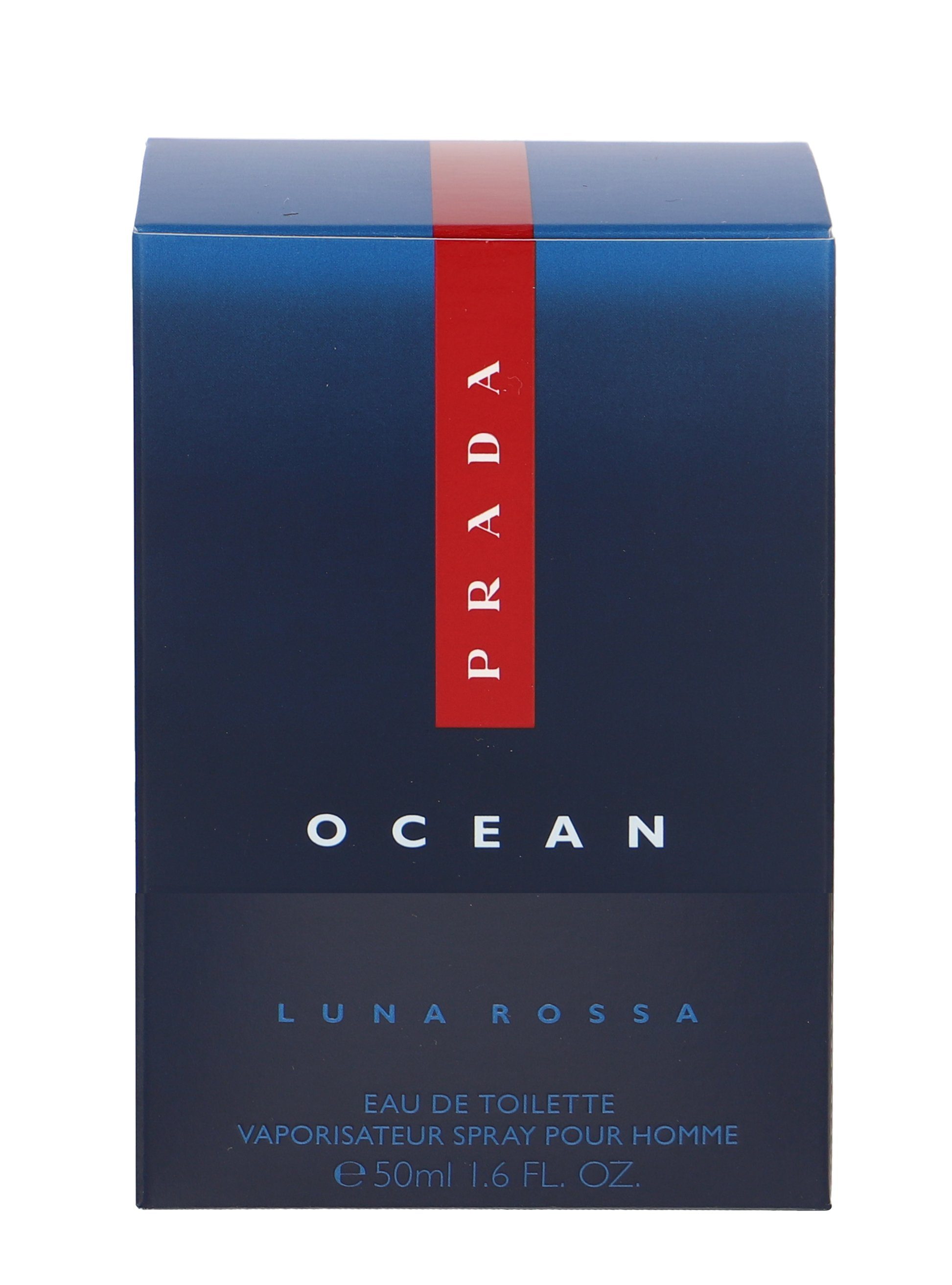 PRADA Eau de Toilette Prada Luna Rossa Ocean, mit belebendem ersten Eindruck
