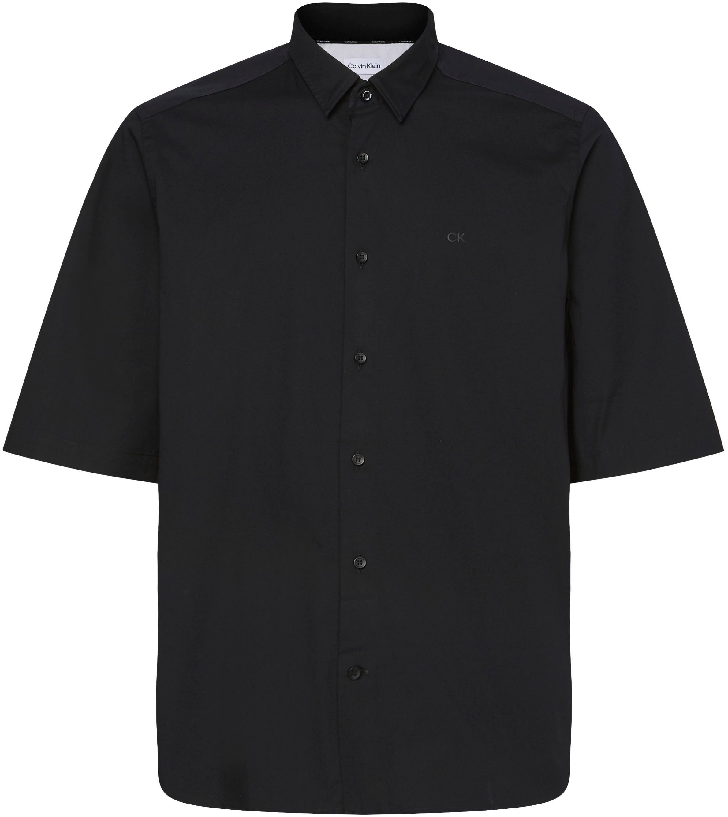 Calvin Klein Big&Tall Kurzarmhemd BT-STRETCH POPLIN S/S SHIRT Große Größen